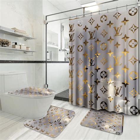 Louis Vuitton shower curtain sale